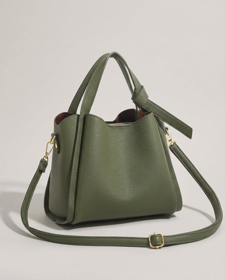 Product image for Stella Leather Bucket Bag