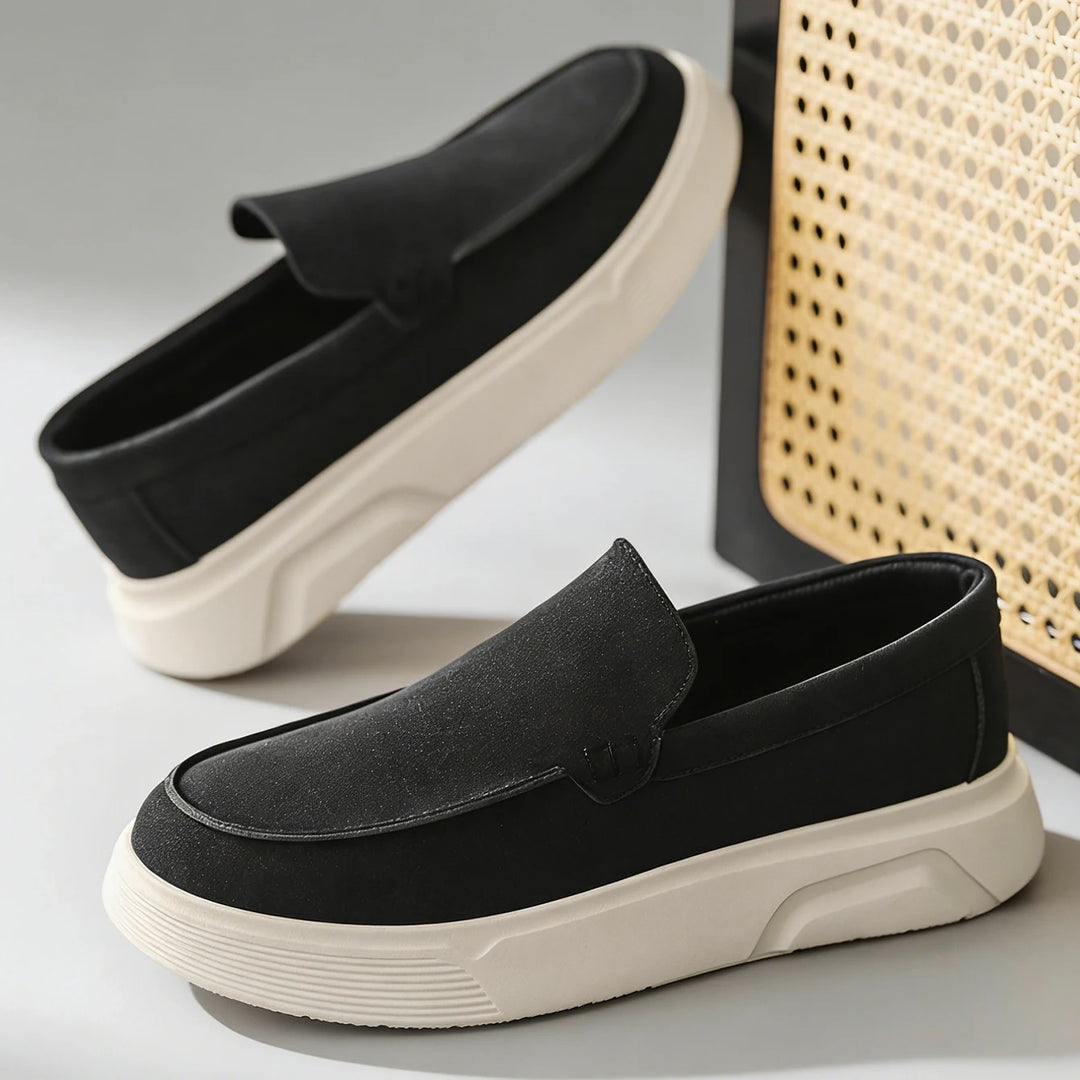 Product image for New Designer Men's Slip On Loafers Business Commute Comfortable Shoes Men Fashion Sneakers Daily Preppy Casual Men Leather Shoes