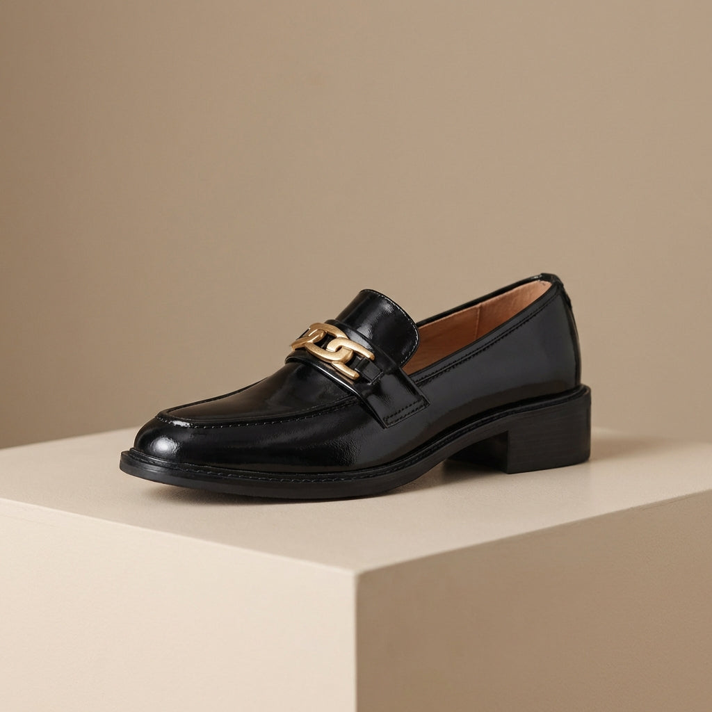 Product image for Geneva Block Heel Loafers