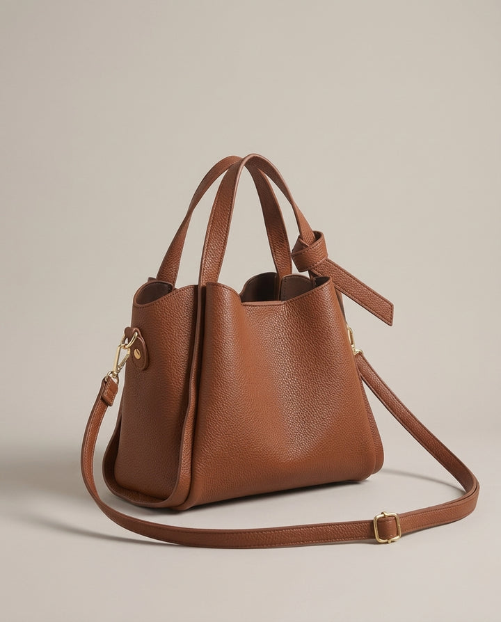 Product image for Stella Leather Bucket Bag
