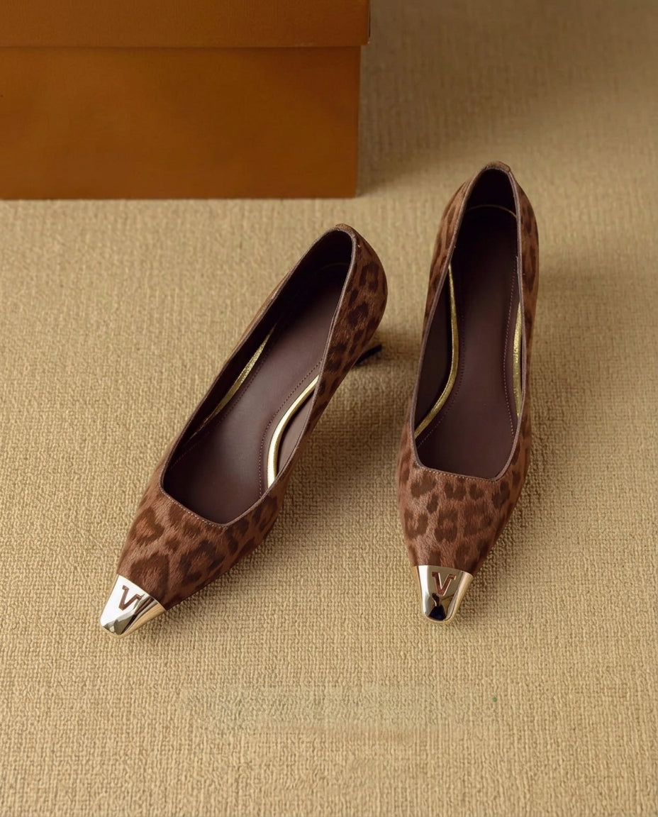 Product image for Cleo Leopard Pumps