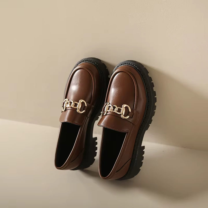 Bristol Leather Lug Sole Loafer