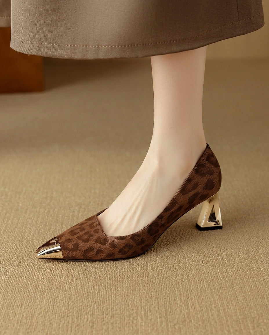 Product image for Cleo Leopard Pumps