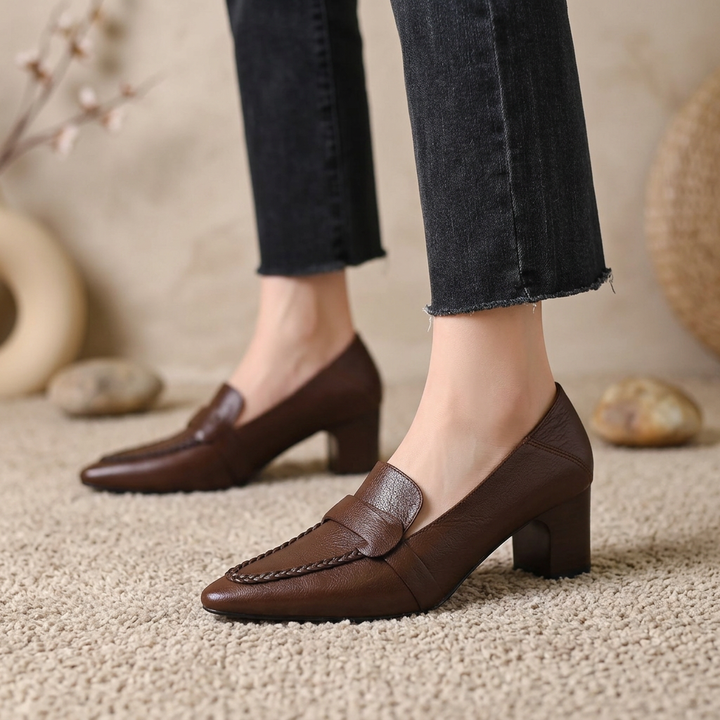 Product image for Viola Genuine Leather Heels