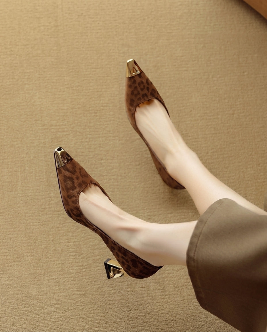 Product image for Cleo Leopard Pumps