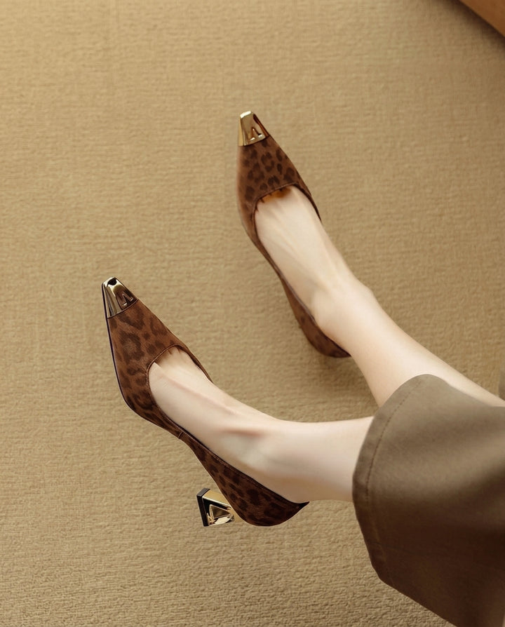 Product image for Cleo Leopard Pumps