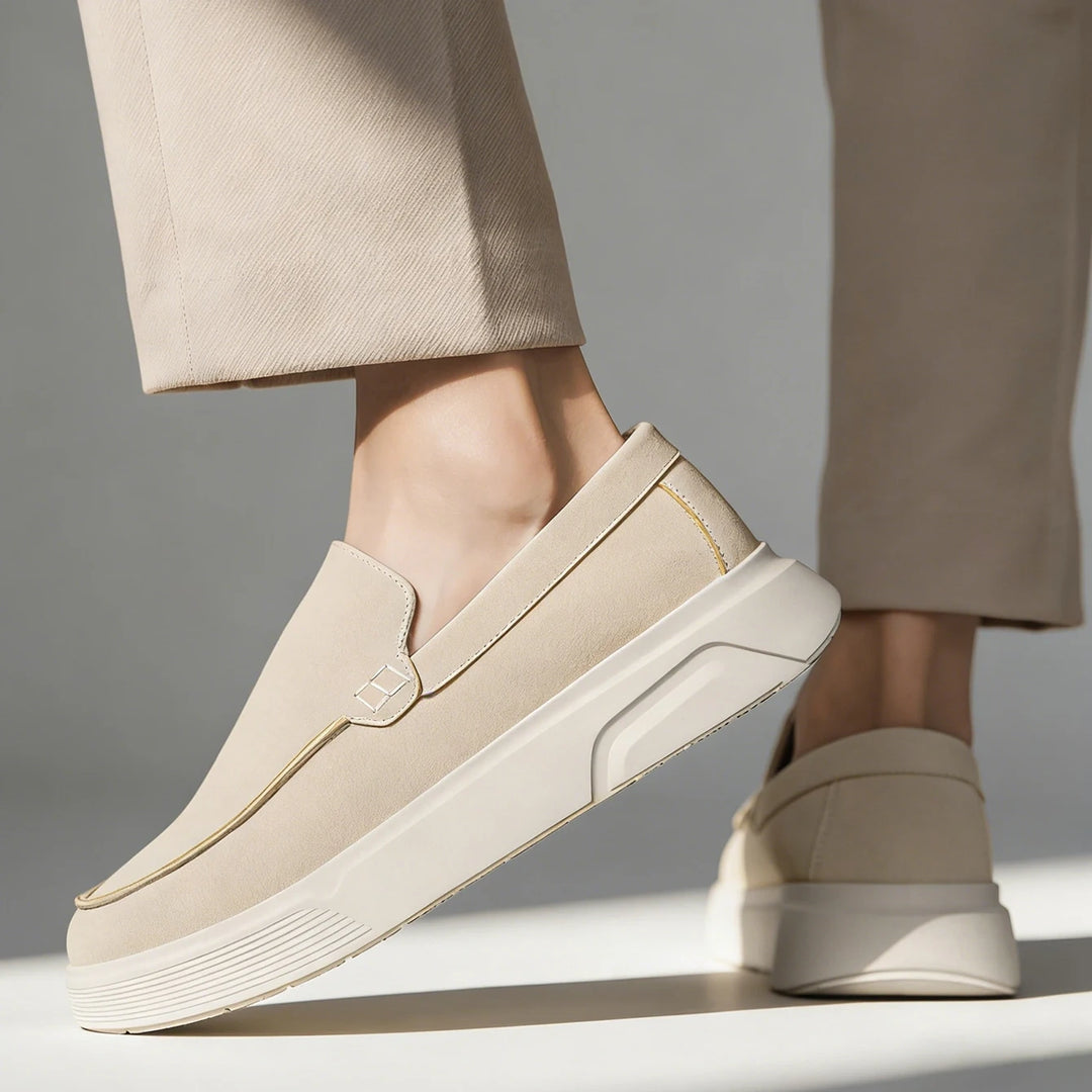 Product image for New Designer Men's Slip On Loafers Business Commute Comfortable Shoes Men Fashion Sneakers Daily Preppy Casual Men Leather Shoes