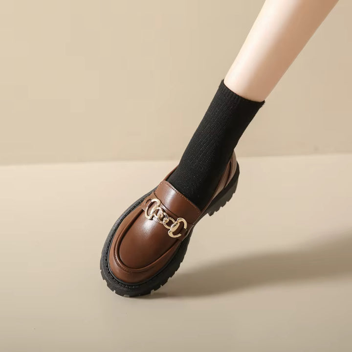 Bristol Leather Lug Sole Loafer