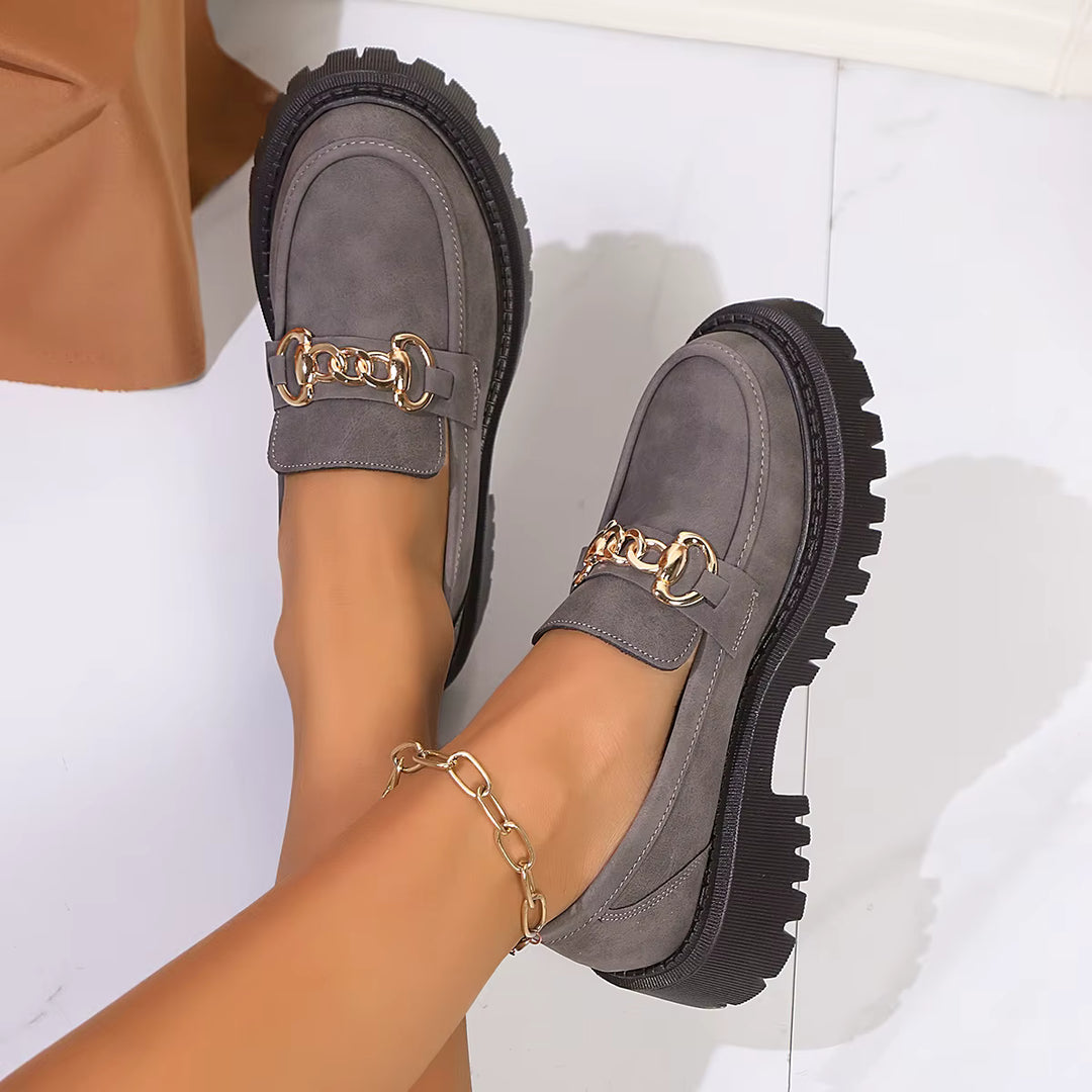 Bristol Leather Lug Sole Loafer