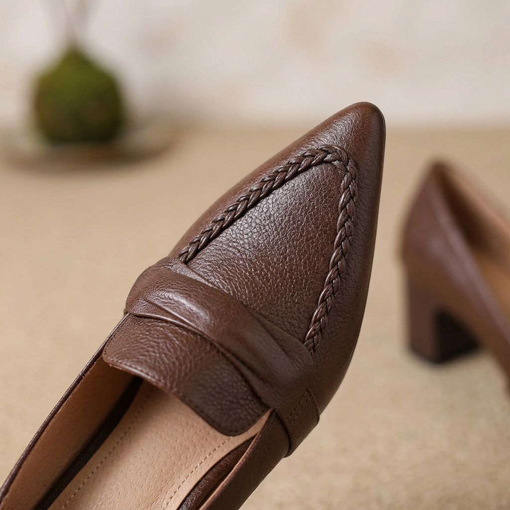 Product image for Viola Genuine Leather Heels