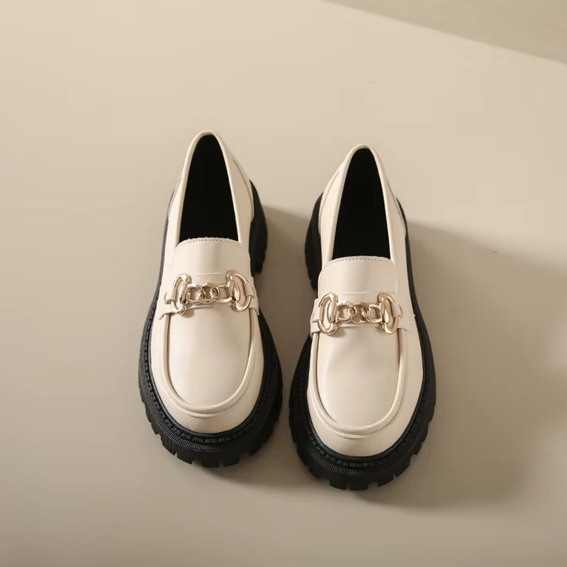 Bristol Leather Lug Sole Loafer