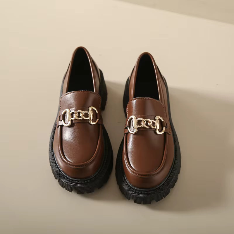 Bristol Leather Lug Sole Loafer