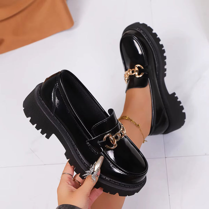 Bristol Leather Lug Sole Loafer