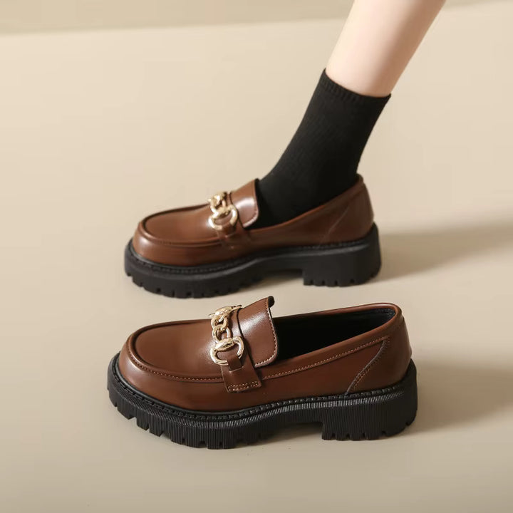 Bristol Leather Lug Sole Loafer