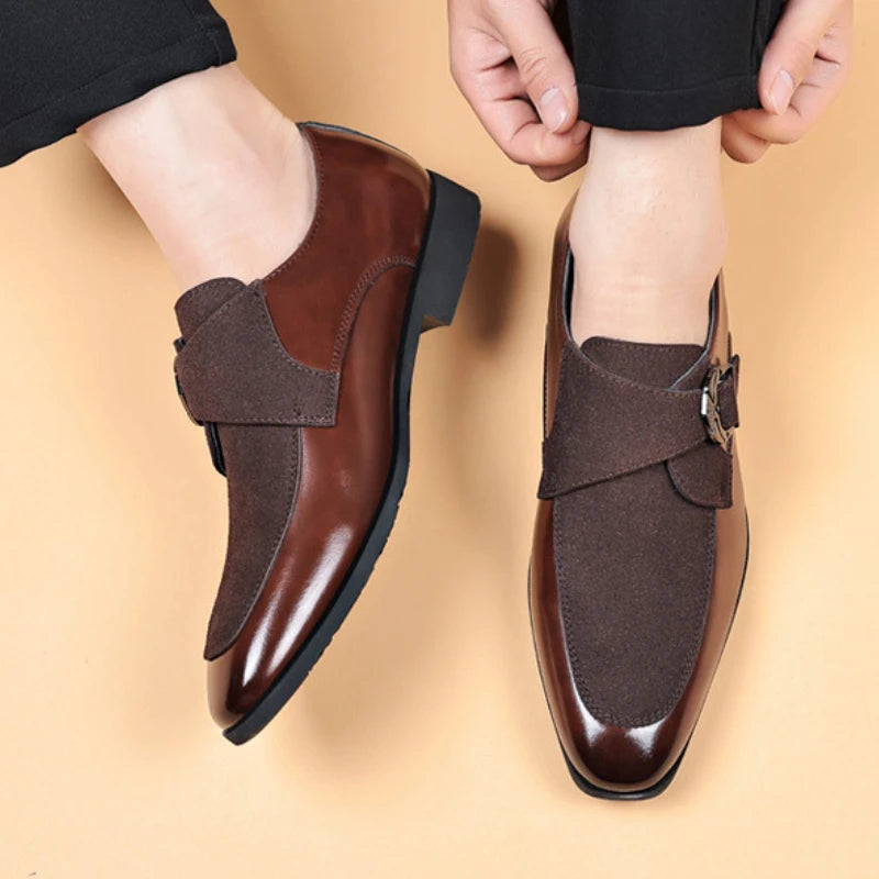 Lancaster Monk Strap Shoes