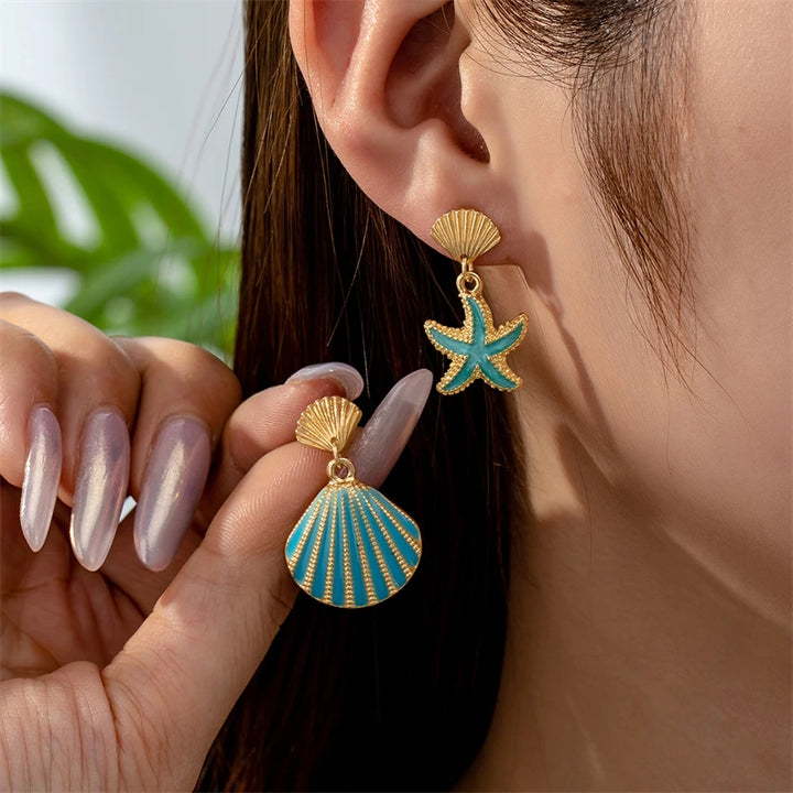 Marina Shell Earrings