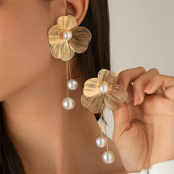 Verona Bloom Drop Earrings
