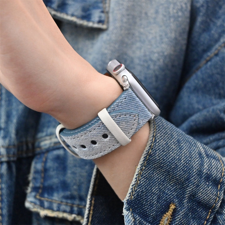 Atlas Denim Apple Watch Strap