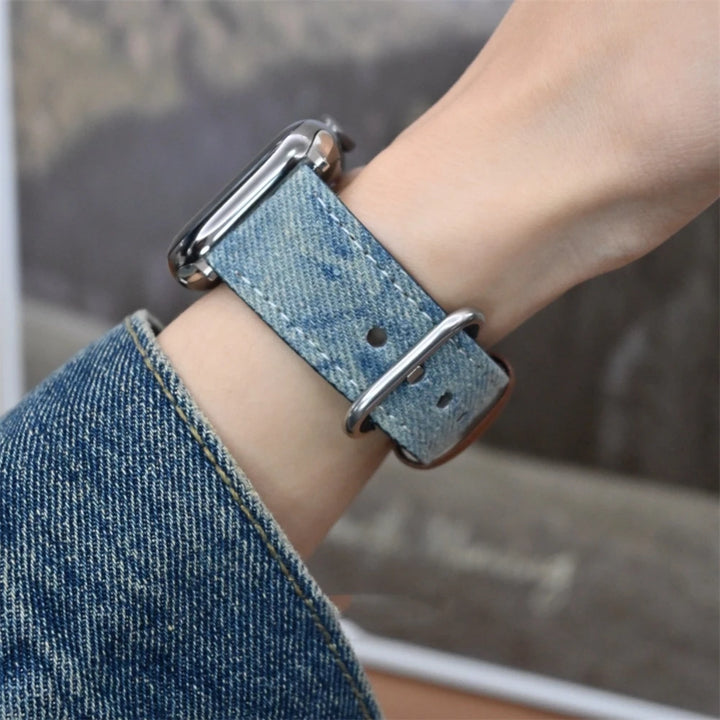Atlas Denim Apple Watch Strap