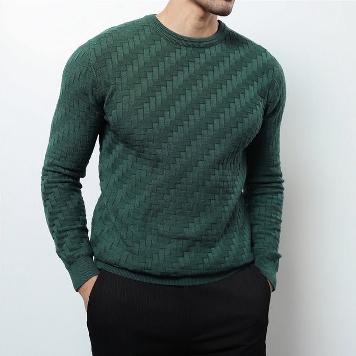 Westmere Grid Pullover