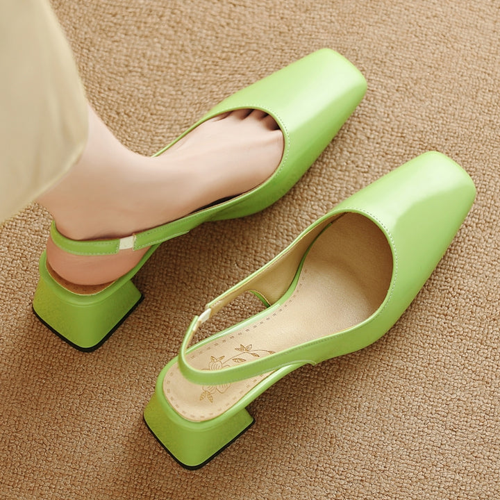 Astoria Block Slingbacks