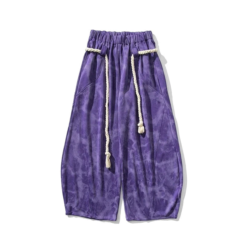 Sweatpants With Rope Lauro Rope-Tied Sweatpants – Waylon West