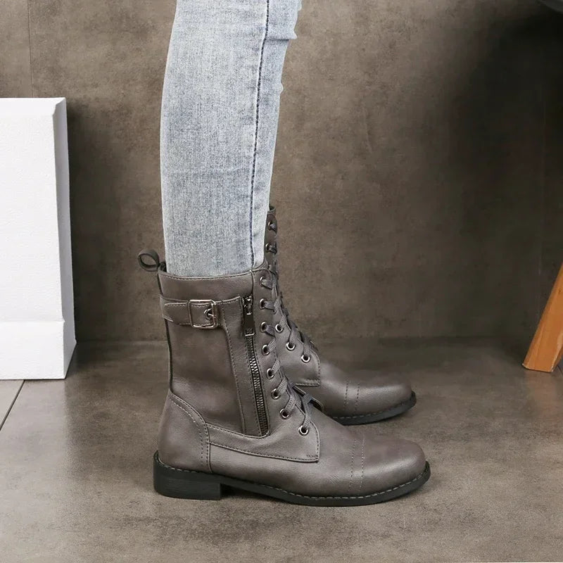 Tessa Combat Boots
