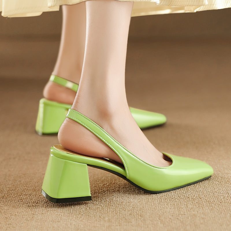 Astoria Block Slingbacks