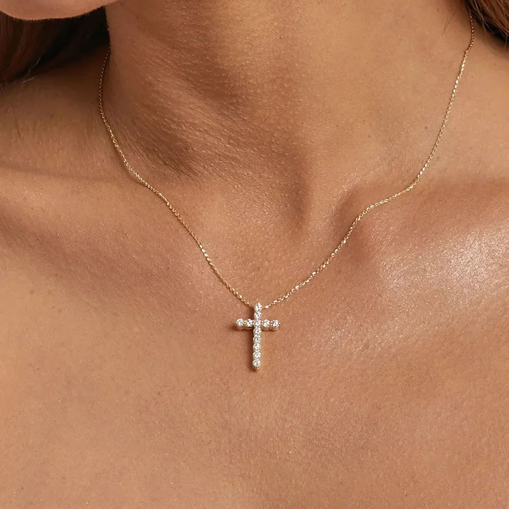 Elariah Radiant Cross Pendant