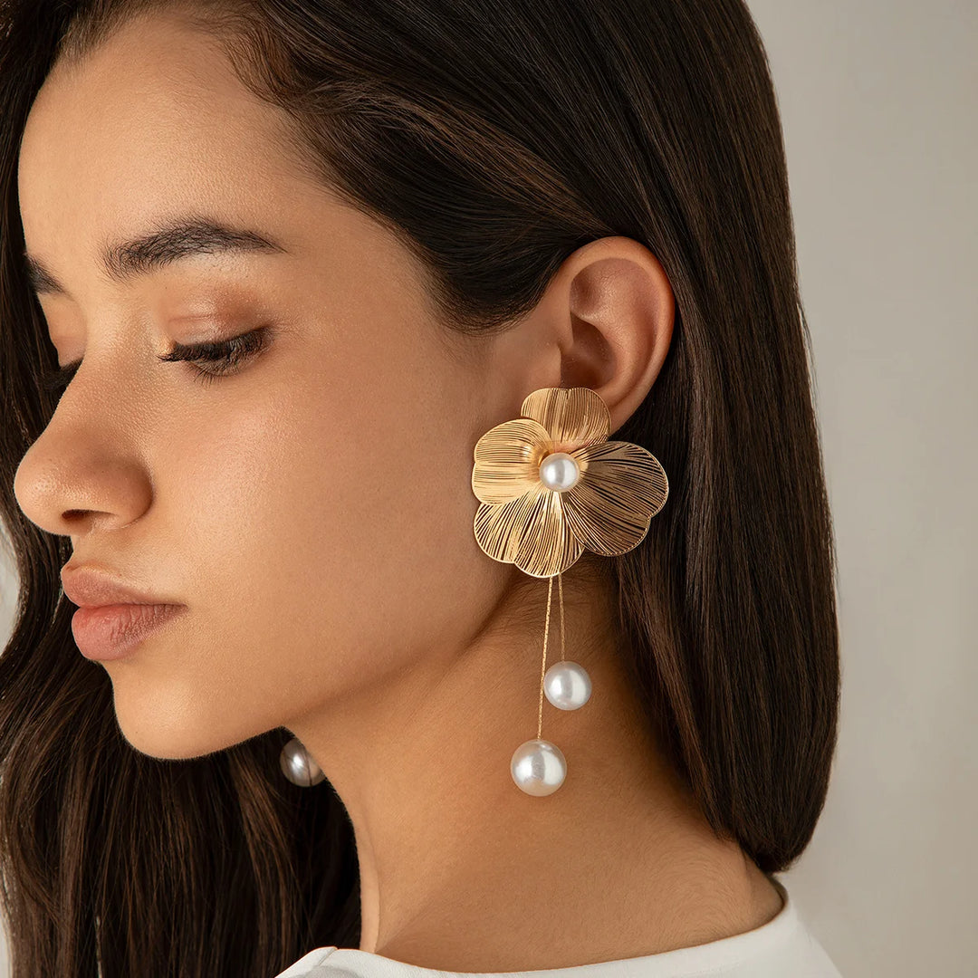 Verona Bloom Drop Earrings