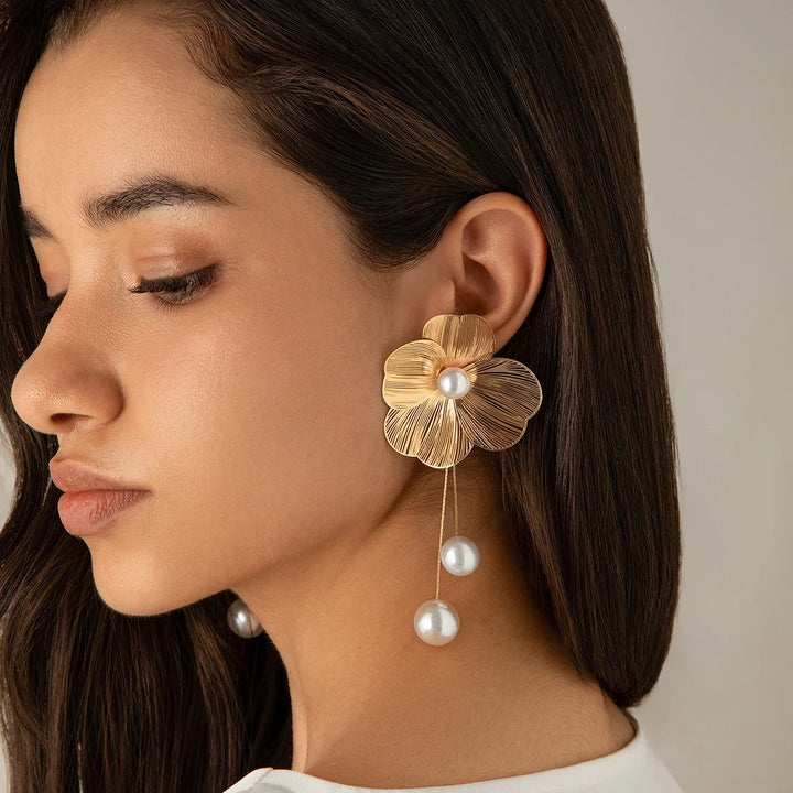 Verona Bloom Drop Earrings