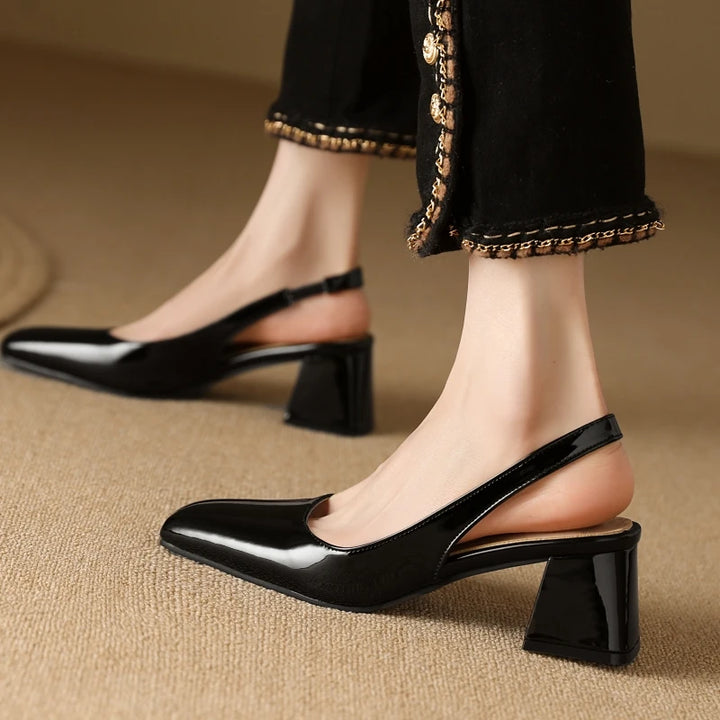 Astoria Block Slingbacks