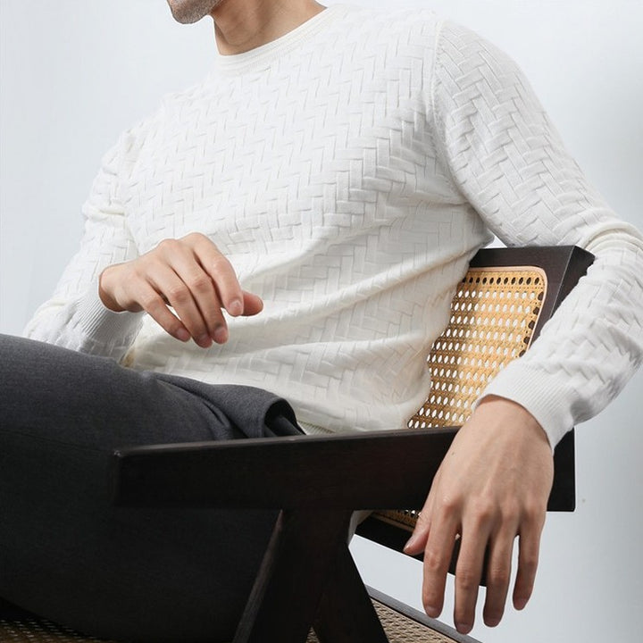 Westmere Grid Pullover