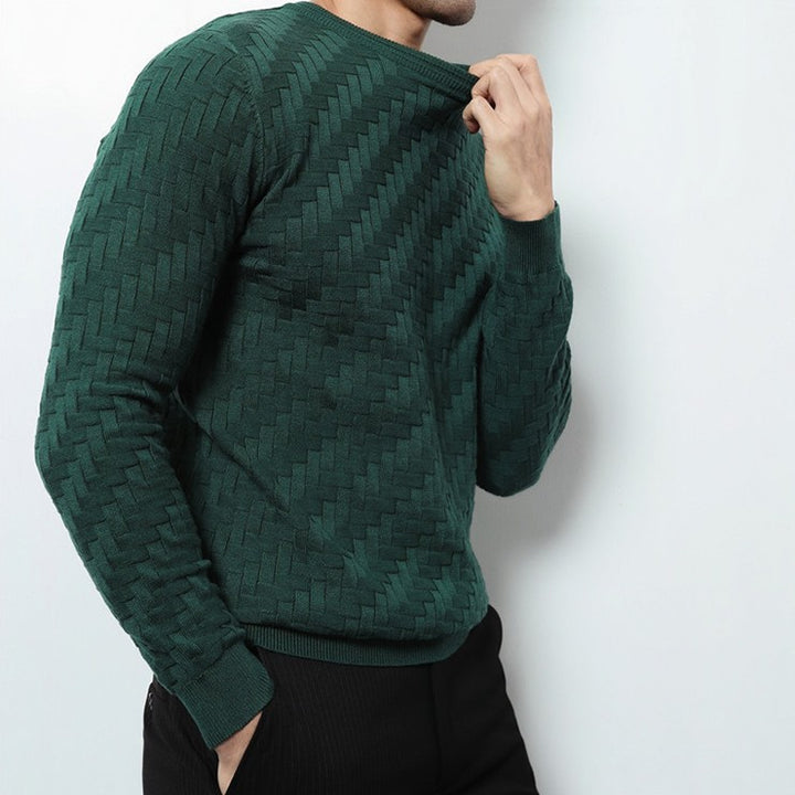 Westmere Grid Pullover