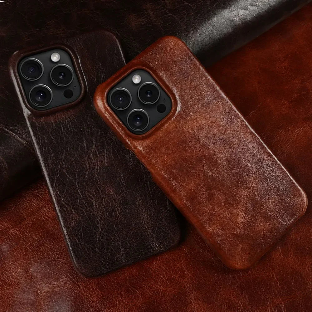 Leather iPhone Case