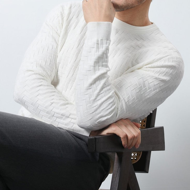 Westmere Grid Pullover