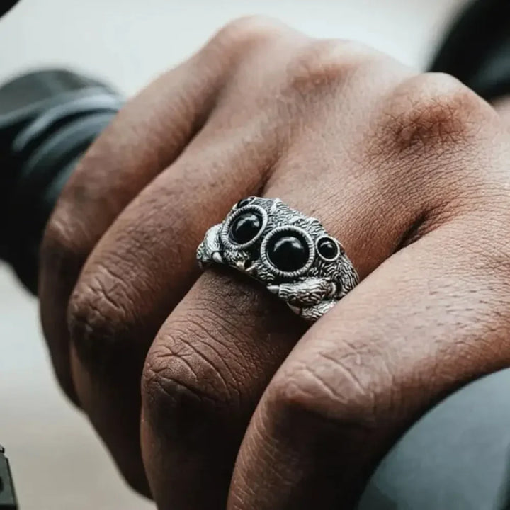 Nocturne Spider Eye Ring