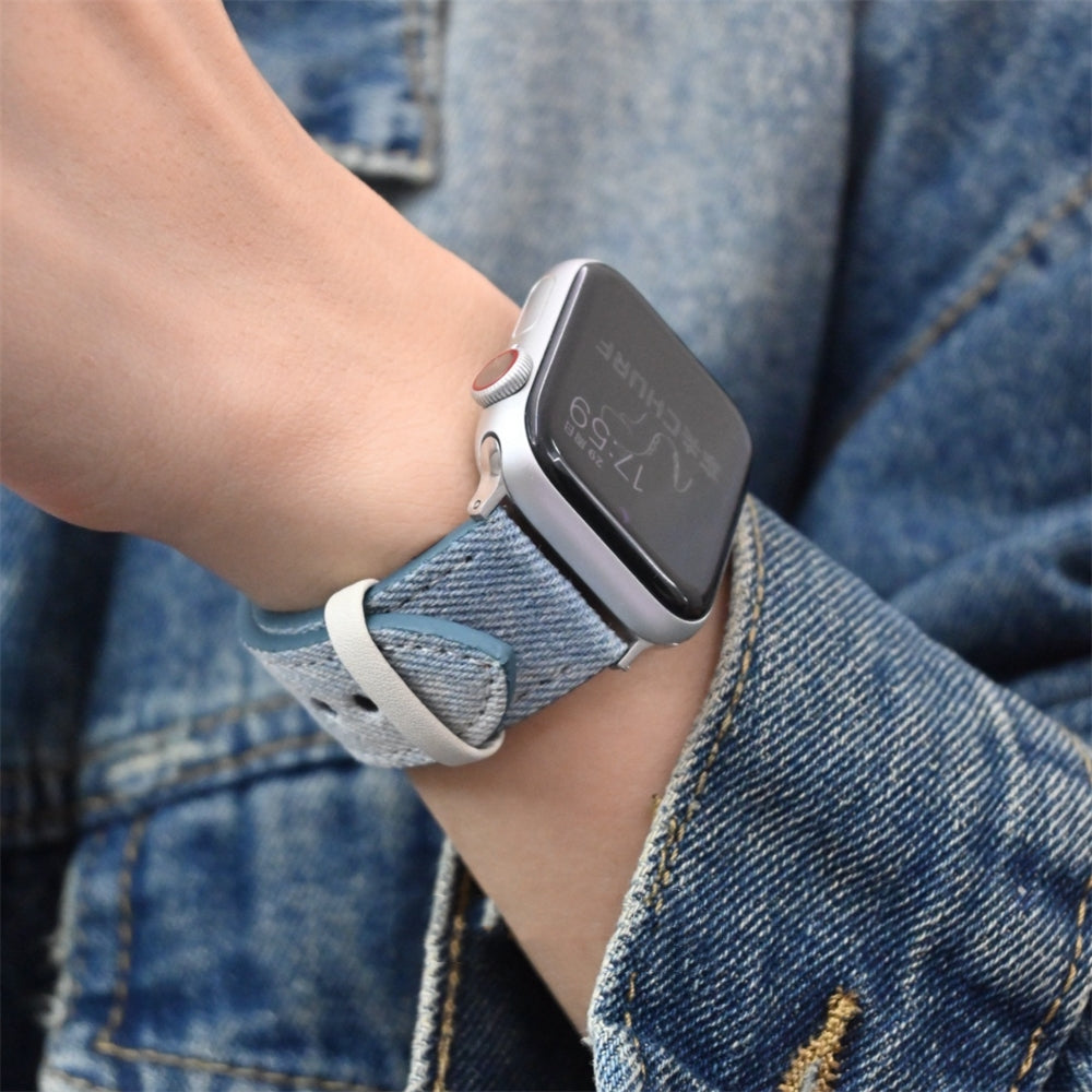 Atlas Denim Apple Watch Strap