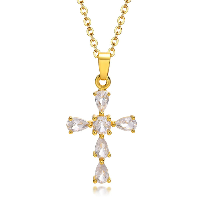 Elariah Radiant Cross Pendant
