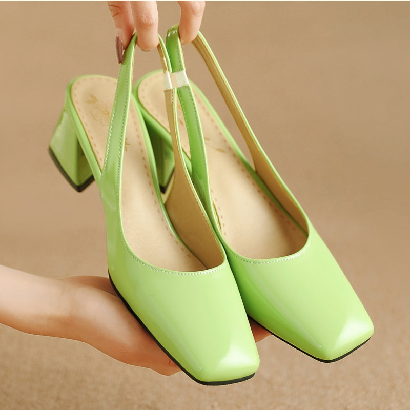 Astoria Block Slingbacks