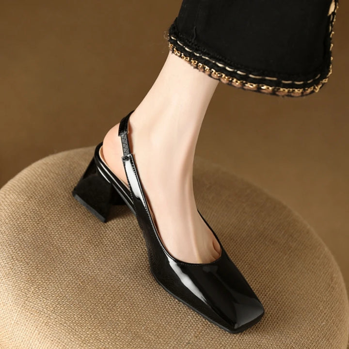 Astoria Block Slingbacks