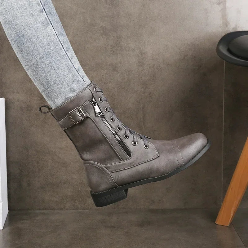 Tessa Combat Boots