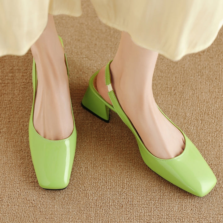 Astoria Block Slingbacks