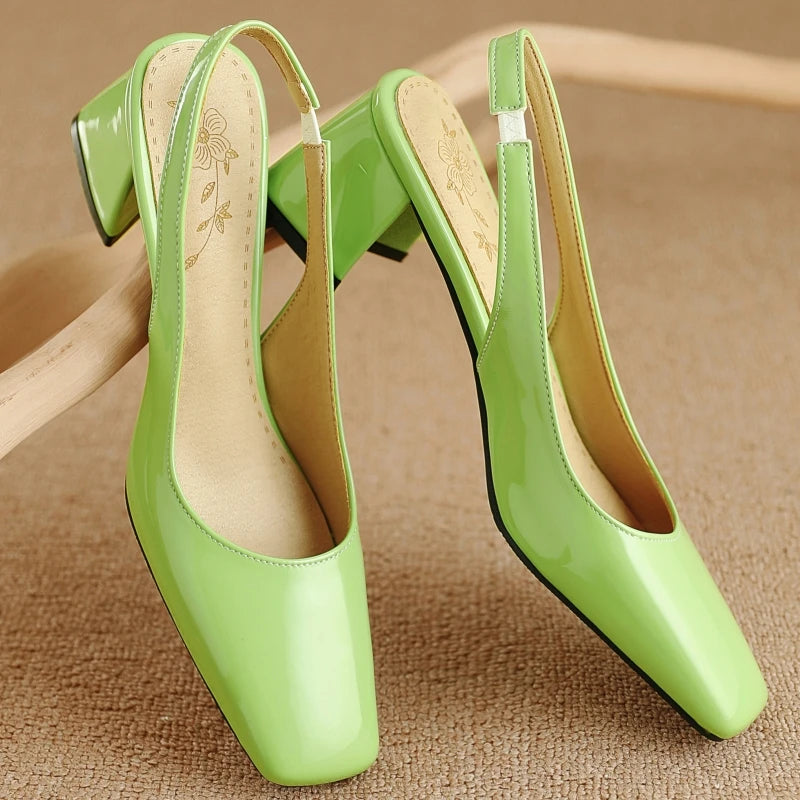 Astoria Block Slingbacks