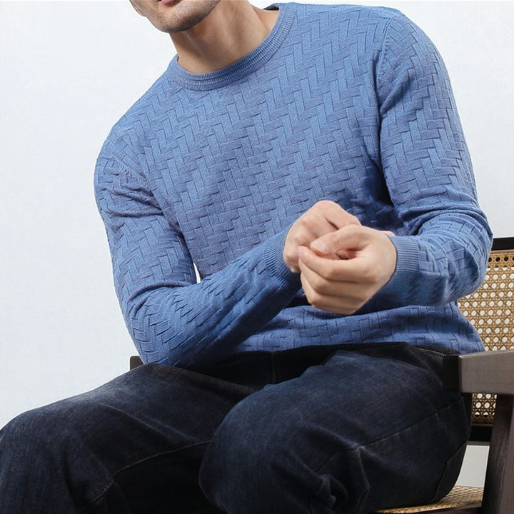 Westmere Grid Pullover