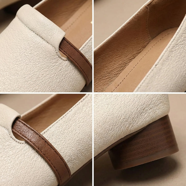 Product image for New Autumn Retro Ultra Soft Chunky Heel Open-Toe Women&