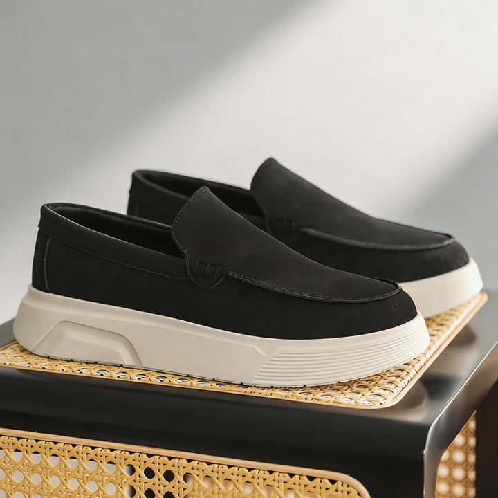 Product image for New Designer Men's Slip On Loafers Business Commute Comfortable Shoes Men Fashion Sneakers Daily Preppy Casual Men Leather Shoes