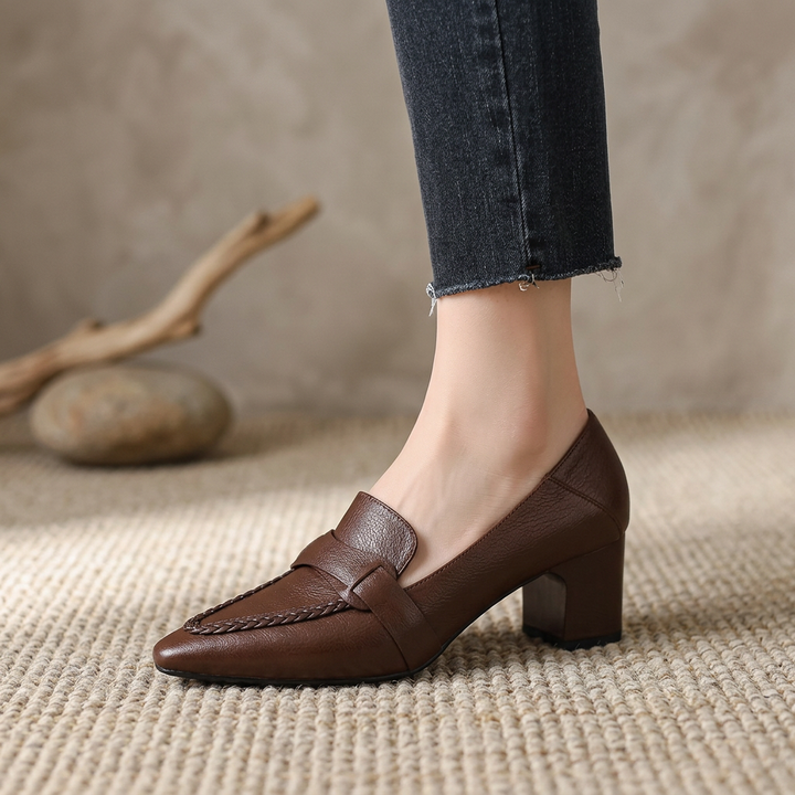 Product image for Viola Genuine Leather Heels