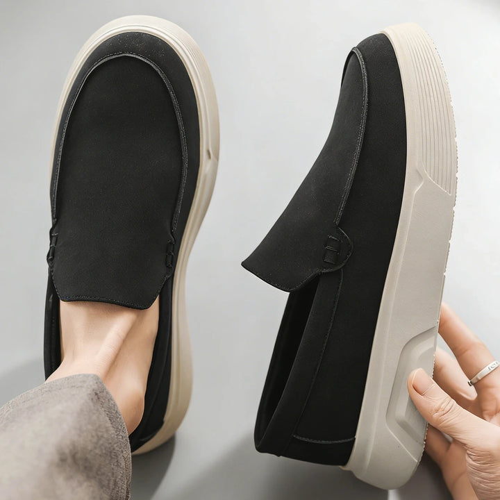 Product image for New Designer Men's Slip On Loafers Business Commute Comfortable Shoes Men Fashion Sneakers Daily Preppy Casual Men Leather Shoes